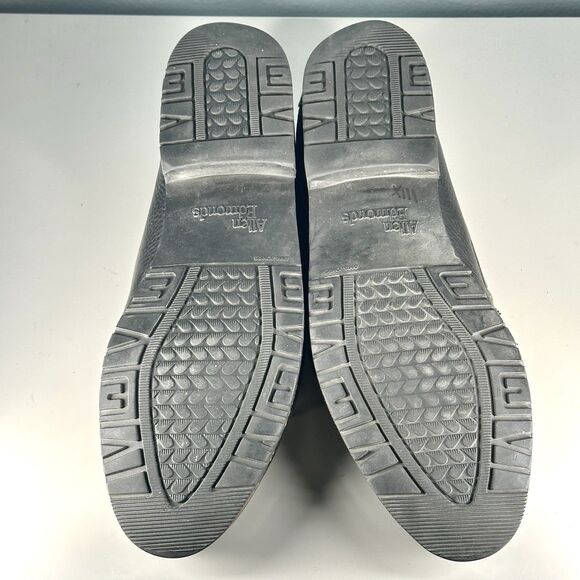 Allen Edmonds Nashua 32373 Pebbled Kilte Tassel Loafers Size 13 D Black Brown - Picture 11 of 16